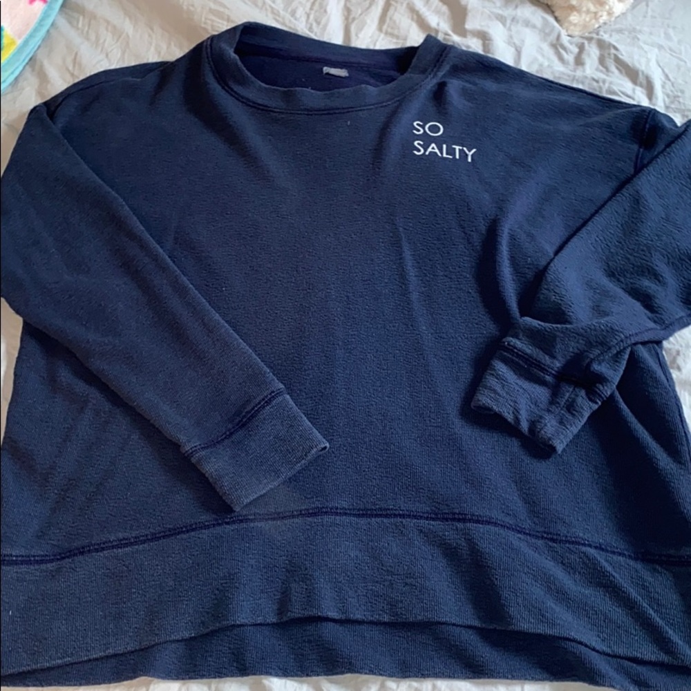 So salty beach fleece
